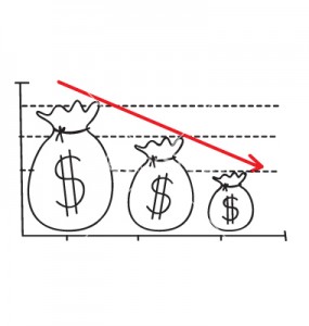 money-loss-graph-vector-796090